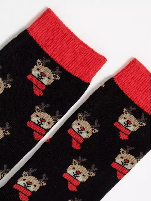 Мужские новогодние носки diwari new year 908 черный, 21С-71СП, 42-45 (27-29), DIWARI,  - 3