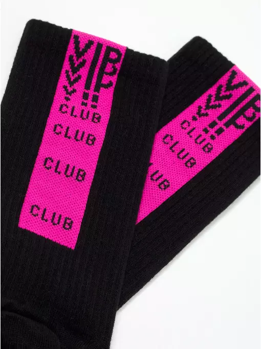 Носки женские (удлиненные) conte active 433 черный-розовый, 20С-20СП, 39-41 (25-27), CONTE ELEGANT,  - 3