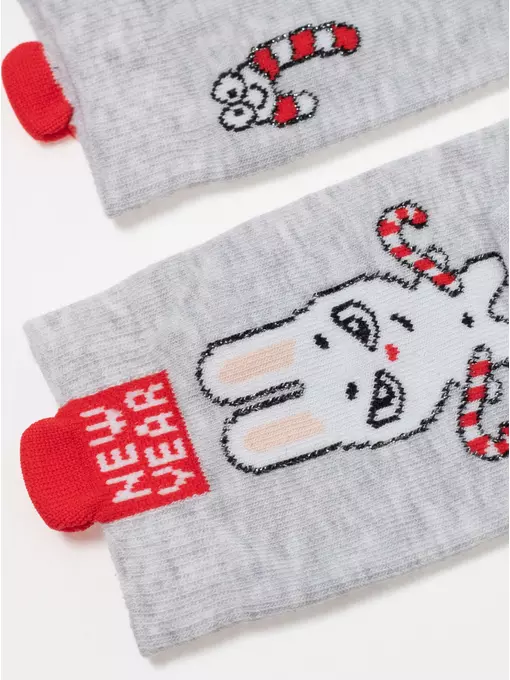 Детские новогодние носки new year 907, 21С-64СП, 11-12, CONTE-KIDS,  - 2