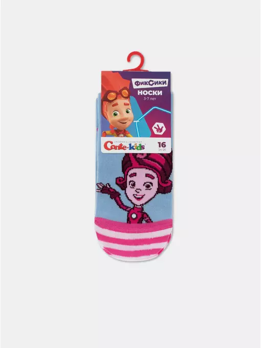 Носки детские фикски 920 светло-голубой, 22С-23СП, 16, CONTE-KIDS,  - 3
