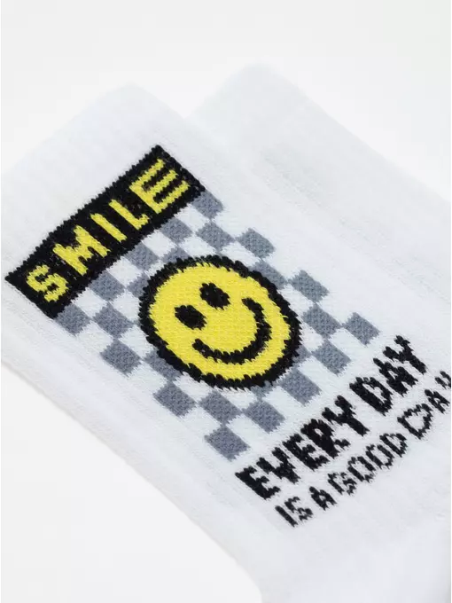 Удлиненные детские носки conte-kids active 923 белый, 20С-167СП, 16, CONTE-KIDS,  - 2