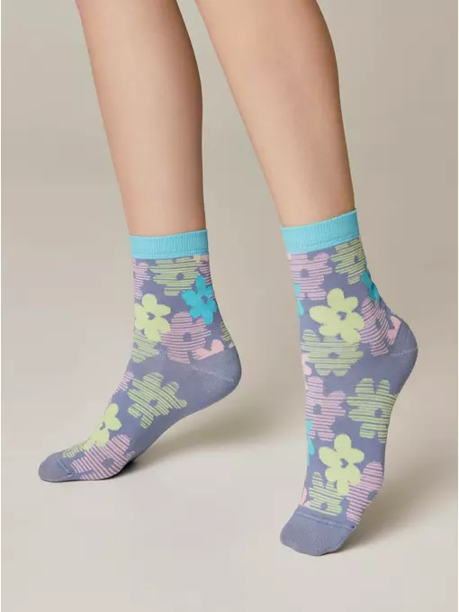 Носки женские хлопковые esli classic 527 светлый джинс, 21С-69СПЕ, 36-37 (23), ESLI,  - 2