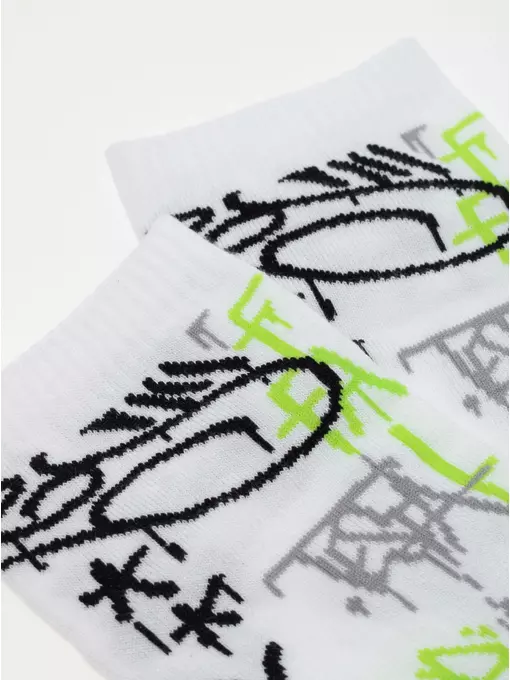 Носки мужские diwari happy (короткие) 178 белый, 22С-32СП, 40-41 (25), DIWARI,  - 2