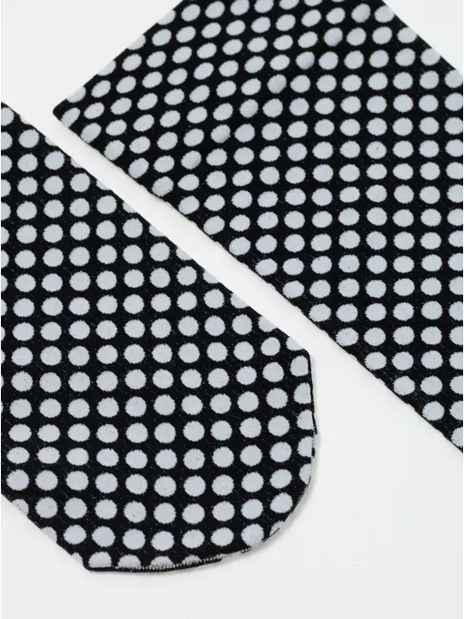 Носки женские с рисунком «в горох» fantasy 22с-54сп nero-bianco, 22С-54СП, 36-39 (23-25), CONTE ELEGANT,  - 3