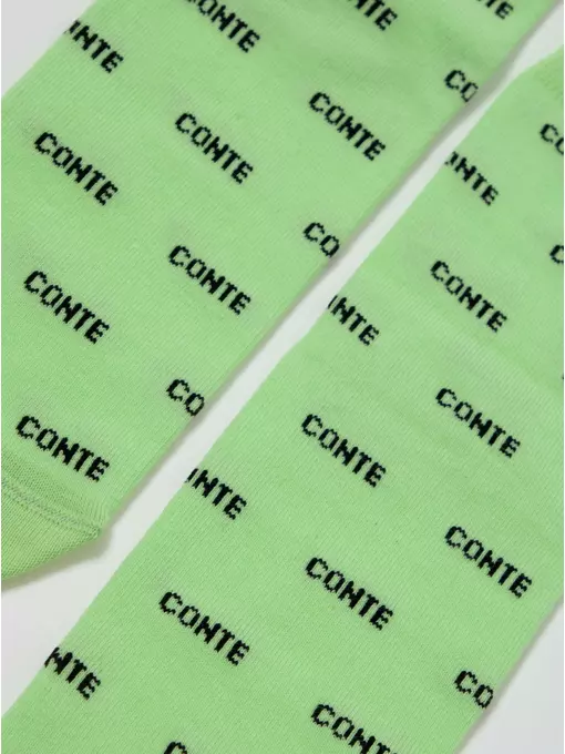 Носки женские хлопковые classic 528 салатовый, 15С-15СП, 38-39 (25), CONTE ELEGANT,  - 4