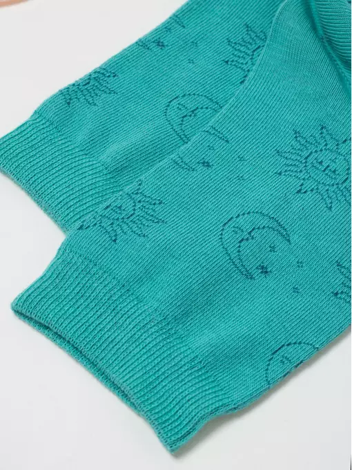 Носки женские хлопковые classic 529 бирюза, 7С-22СП, 36-37 (23), CONTE ELEGANT,  - 4