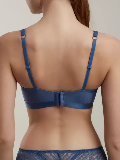Бюстгальтер бралетт без каркасов vintage rb7115 деним, 20С-0051КСП, 65C, CONTE ELEGANT,  - 2