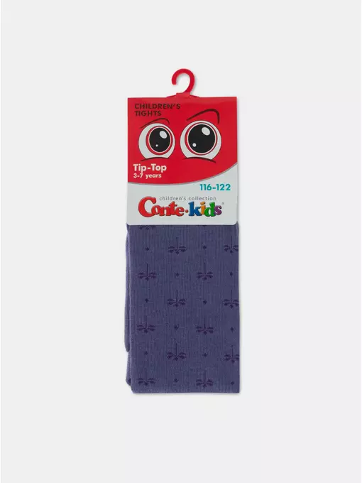 Колготки детские tip-top 628 лавандовый, 4С-04СП, 116-122 (18), CONTE-KIDS,  - 3