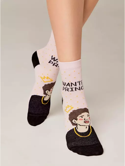 Носки женские хлопковые classic 535 светло-розовый, 15С-15СП, 36-37 (23), CONTE ELEGANT,  - 2