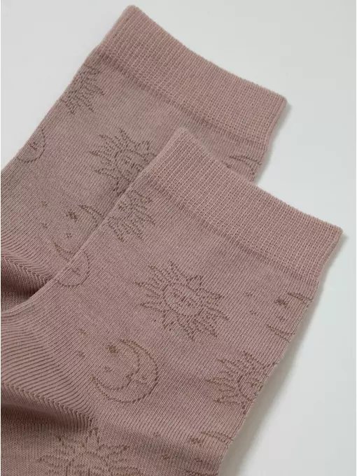 Носки женские хлопковые classic 529 пепельно-розовый, 7С-22СП, 36-37 (23), CONTE ELEGANT,  - 3