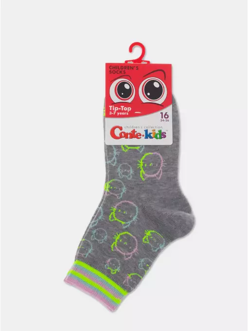 Носки детские tip-top 931 серый, 5С-11СП, 18, CONTE-KIDS,  - 3
