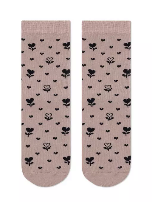 Носки женские (махровые) conte comfort 434 пепельно-розовый, 7С-47СП, 38-39 (25), CONTE ELEGANT,  - 2