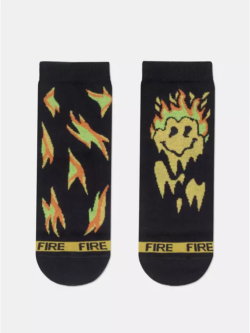 Носки детские conte-kids "веселые ножки" 937 черный, 17С-10СП, 20, CONTE-KIDS,  - 3