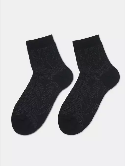 Носки женские хлопковые classic 530 черный, 15С-15СП, 36-37 (23), CONTE ELEGANT,  - 4