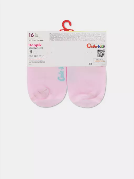 Носки детские conte-kids "веселые ножки" 940 светло-розовый, 17С-10СП, 16, CONTE-KIDS,  - 4