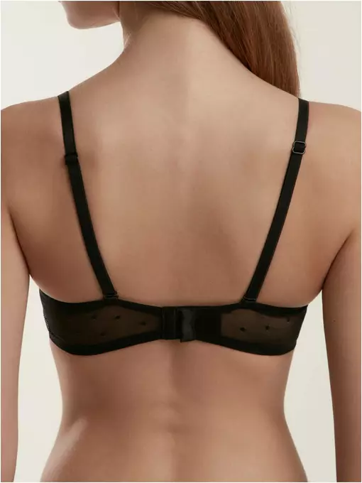 Бюстгальтер push-up на каркасах flirt tb1169 черный, 22С-0001КСП, 70A, CONTE ELEGANT,  - 2