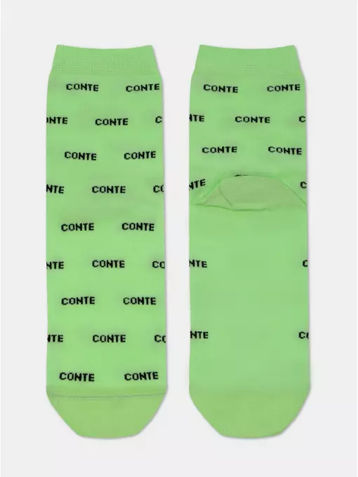 Носки женские хлопковые classic 528 салатовый, 15С-15СП, 38-39 (25), CONTE ELEGANT,  - 3