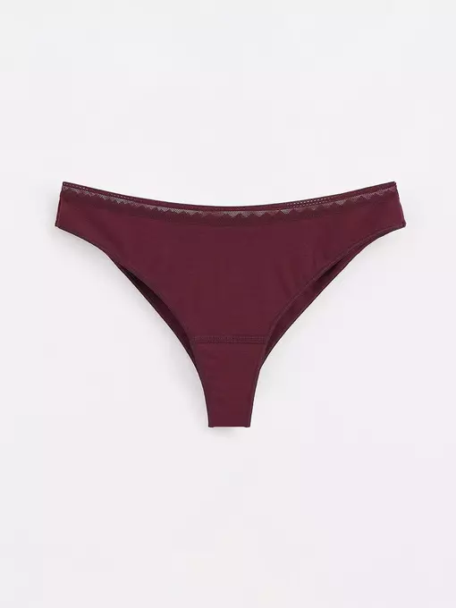 Трусы женские classic basic lbr 1349 (в коробке) bordo, 20С-1331ТСП, 98/M, CONTE ELEGANT,  - 3