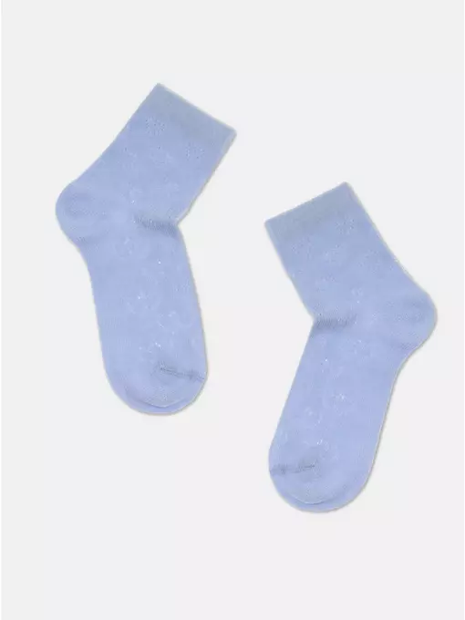 Носки детские miss (ажурные) 696 бледно-фиолетовый, 20С-204СП, 14, CONTE-KIDS,  - 2