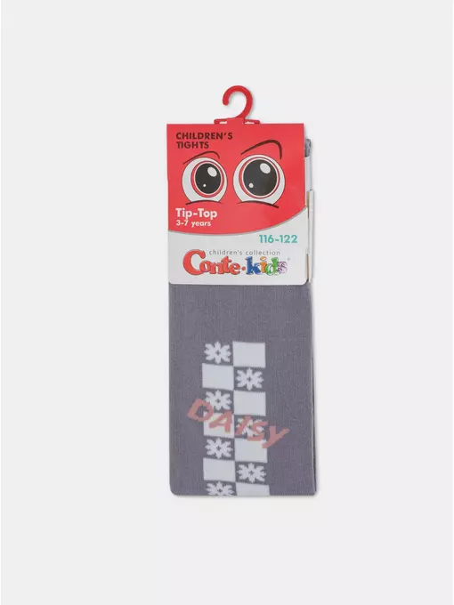 Колготки детские tip-top 635 серый, 4С-04СП, 116-122 (18), CONTE-KIDS,  - 2