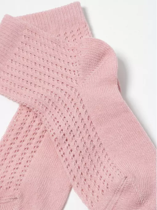 Носки детские miss (ажурные) 903 пепельно-розовый, 20С-204СП, 14, CONTE-KIDS,  - 3