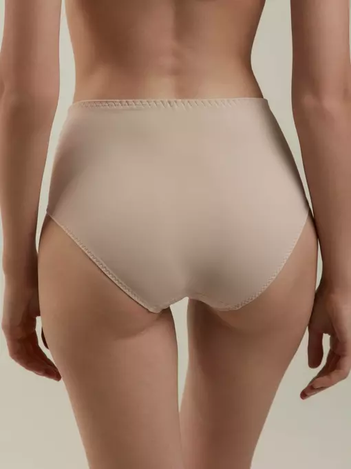 Трусы женские «слип» с высокой линией талии aura rp2079 серебристый пион, 19С-0016КСП, 118/4XL, CONTE ELEGANT,  - 2