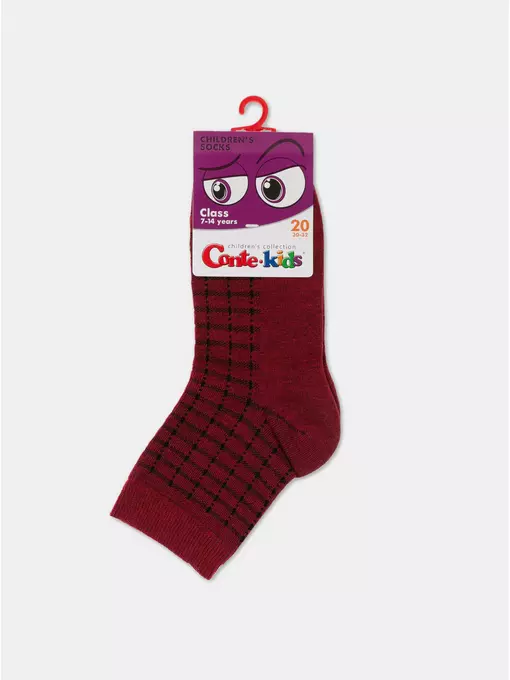 Носки детские class 927 бордо, 13С-9СП, 16, CONTE-KIDS,  - 6