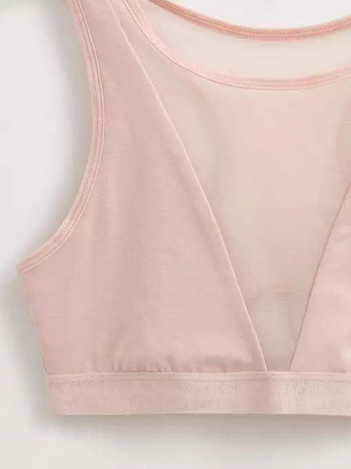 Бюстье из бамбука и эластичной сеточки double conte lbe 2258 cameo, 22С-2231ТСП, 170-84/XS, CONTE ELEGANT,  - 5