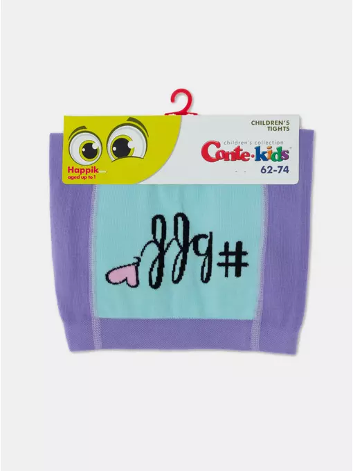 Колготки детские happik 638 сиреневый, 22С-144СП, 104-110 (16), CONTE-KIDS,  - 6