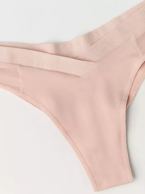 Трусы женские «бразилиана» с v-образной линией талии double conte lbr 2262 cameo, 22С-2235ТСП, 94/S, CONTE ELEGANT,  - 5