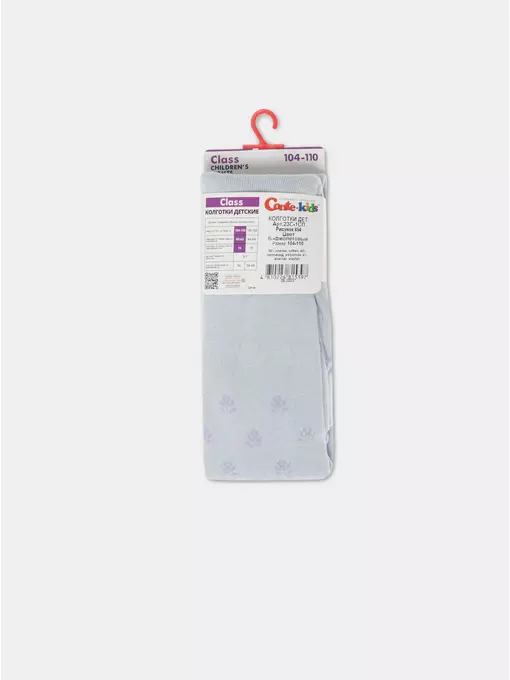 Колготки детские class 654 бледно-фиолетовый, 23С-1СП, 104-110 (16), CONTE-KIDS,  - 8
