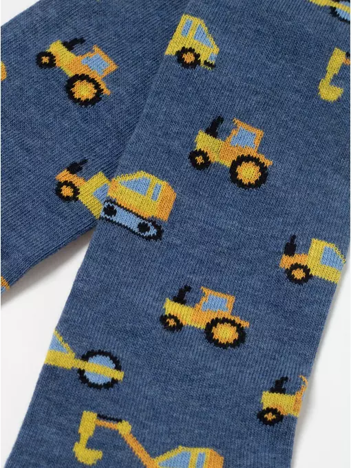 Колготки детские tip-top 636 темный джинс, 4С-02СП, 92-98 (14), CONTE-KIDS,  - 2