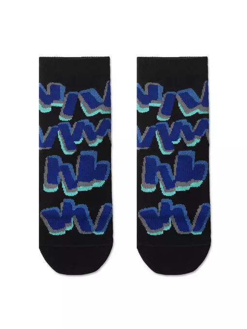 Хлопковые детские носки tip-top (3 пары) 738 ассорти, 5С-11СП, 16, CONTE-KIDS,  - 2