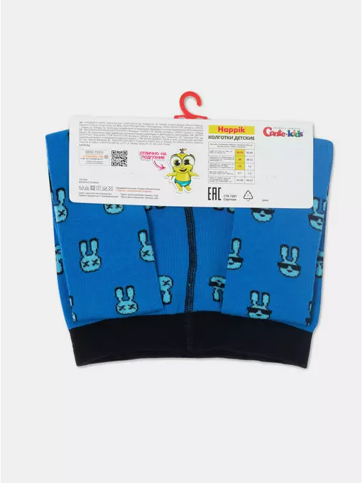 Колготки детские happik 647 синий, 22С-144СП, 80-86 (14), CONTE-KIDS,  - 6