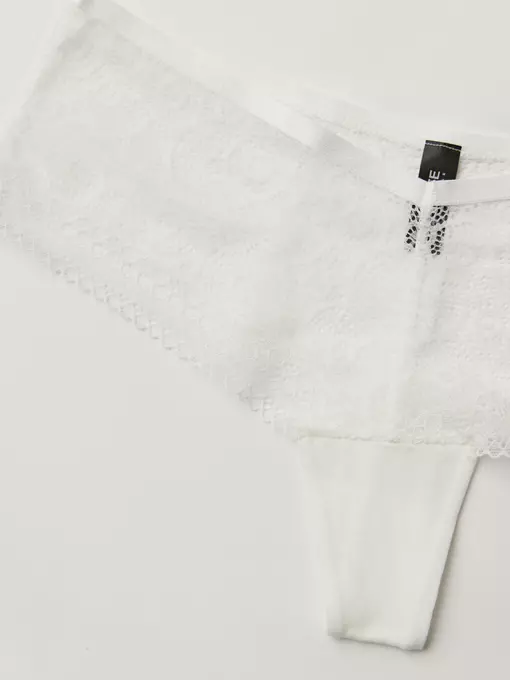 Трусы женские «шортики» c v-образной линией талии lace twist lsh 1991 tofu, 21С-2008ТСП, 94/S, CONTE ELEGANT,  - 3