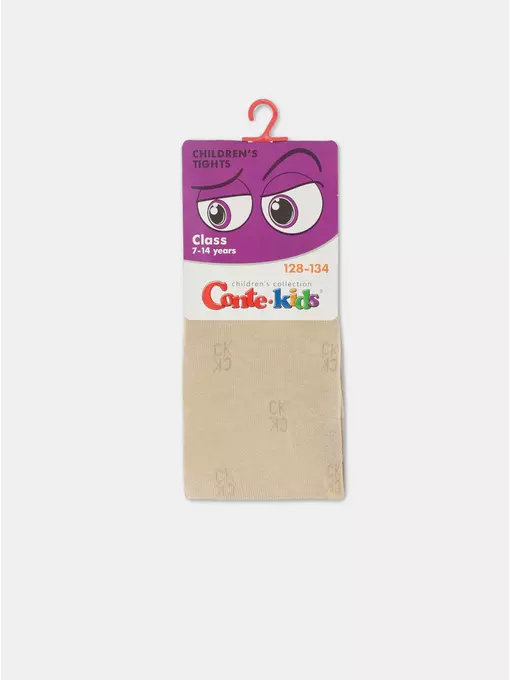 Колготки детские class 657 бежевый, 23С-1СП, 150-152 (22), CONTE-KIDS,  - 3