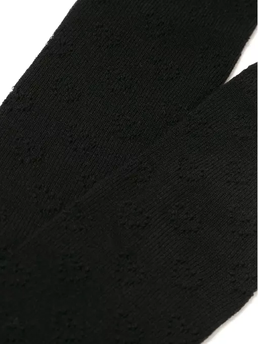 Ажурные детские колготки miss 609 черный, 20С-206СП, 140-146 (22), CONTE-KIDS,  - 3