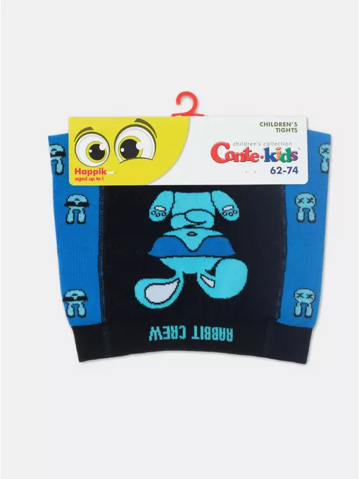 Колготки детские happik 647 синий, 22С-144СП, 80-86 (14), CONTE-KIDS,  - 5