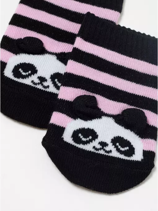 Хлопковые детские носки tip-top с рисунками 924 розовый, 5С-11СП, 10, CONTE-KIDS,  - 2