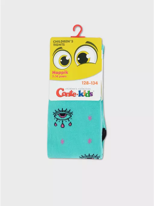 Колготки детские conte-kids happik 660 бирюза, 22С-144СП, 116-122 (18), CONTE-KIDS,  - 4