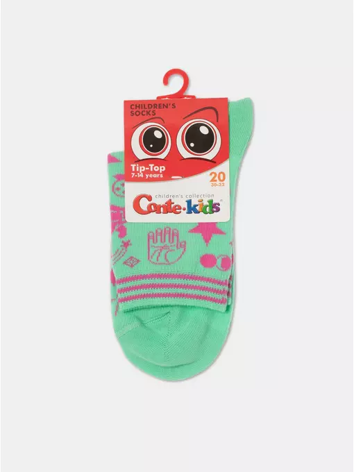 Носки детские tip-top 945 бирюза, 5С-11СП, 20, CONTE-KIDS,  - 4