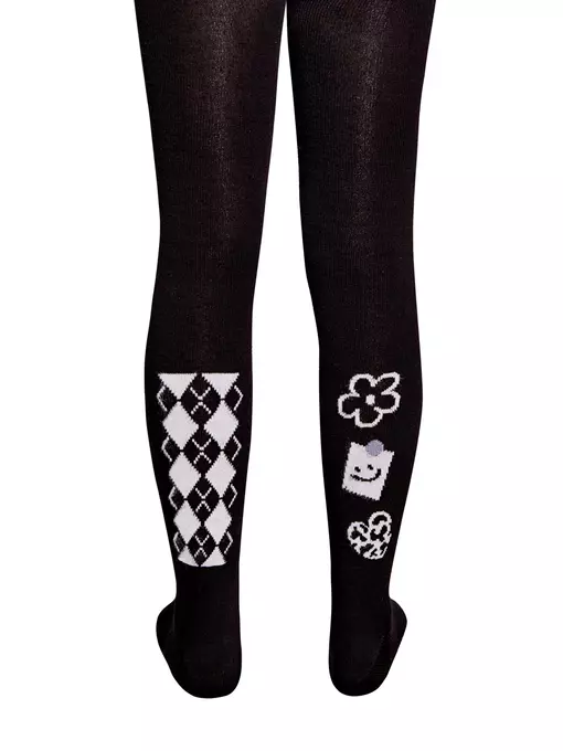 Колготки детские happik 649 черный, 22С-144СП, 116-122 (18), CONTE-KIDS,  - 3