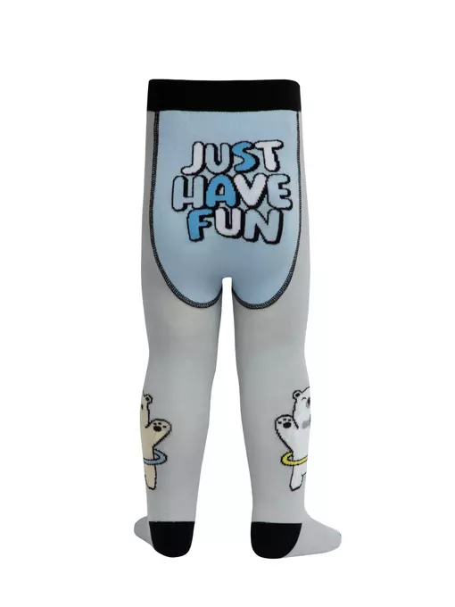 Колготки детские happik 661 светло-серый, 22С-144СП, 80-86 (14), CONTE-KIDS,  - 3