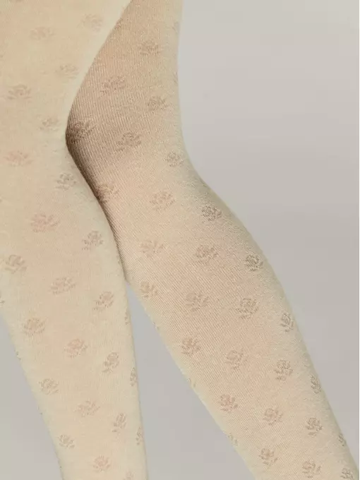 Колготки детские class 654 бежевый, 23С-1СП, 116-122 (18), CONTE-KIDS,  - 3