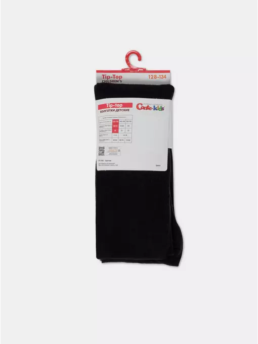 Колготки детские tip-top 632 черный, 4С-04СП, 128-134 (20), CONTE-KIDS,  - 4