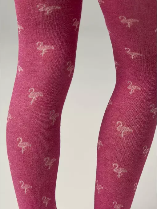 Колготки детские class 640 малиновый, 23С-1СП, 92-98 (14), CONTE-KIDS,  - 2