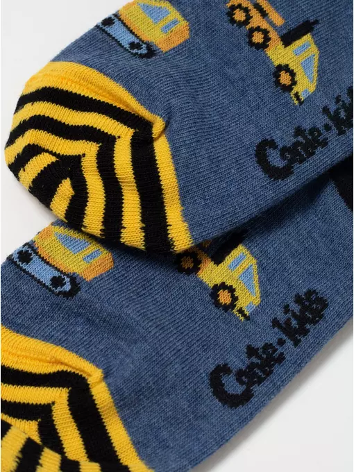 Колготки детские tip-top 636 темный джинс, 4С-02СП, 92-98 (14), CONTE-KIDS,  - 3