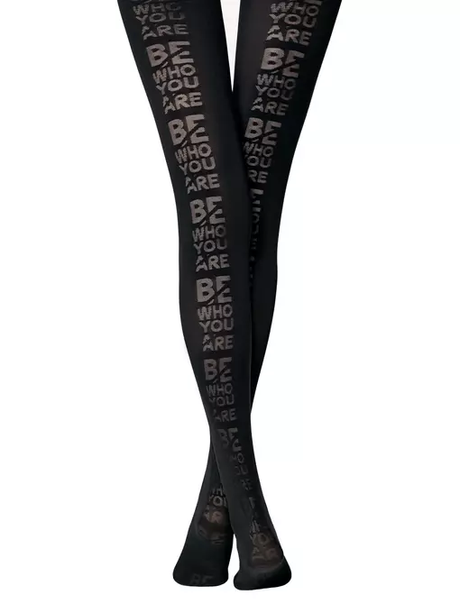 Колготки женские с надписями sketch fantasy nero, 22С-133СП, 2, CONTE ELEGANT,  - 3