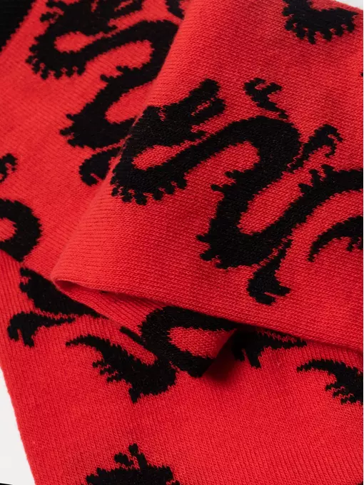 Хлопковые мужские носки diwari happy с рисунками 191 красный, 17С-151СП, 40-41 (25), DIWARI,  - 2