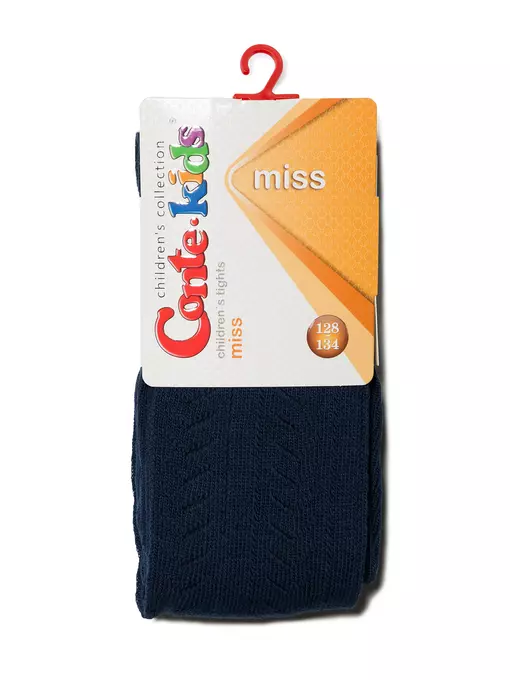 Колготки детские conte-kids miss 267 темно-синий, 7С-80СП, 116-122 (18), CONTE-KIDS,  - 2